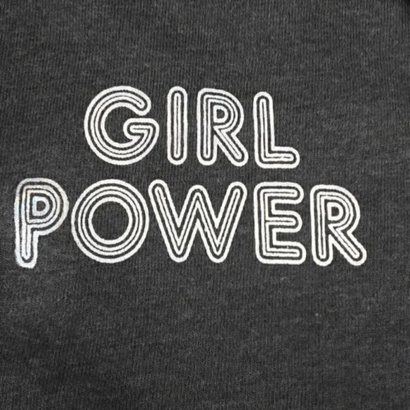 More Than Magic T Shirt Girls Size XS Gray “Girl Power” Graphic Tee Short Sleeve - Picture 2 of 8